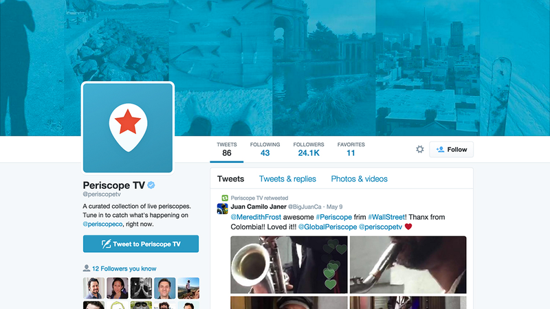 Illustration for article titled Where to Find the Best Live Streams on Meerkat and Periscope